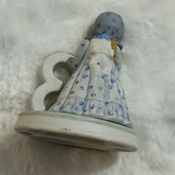 Vintage Holly Hobbie Birthday Collection 3 Hand Painted Bisque Porcelain Statue - Picture 5 of 9